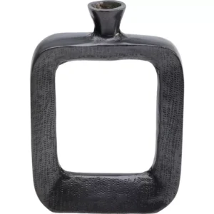 Deco Vase Tanu Black 30cm - Μαύρο-1