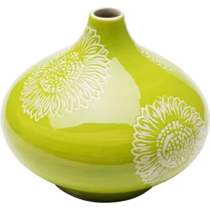 Vase Big Bloom Green 21cm - Πράσινο-1