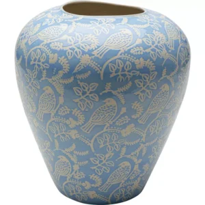 Vase Birdsong 33cm - Μπλε-1
