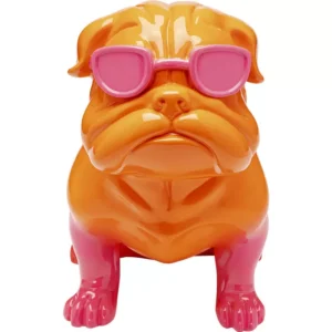 Διακοσμητικό Επιτραπέζιο Fashion Dog Ροζ 37x23.5x43εκ. - Ροζ-1