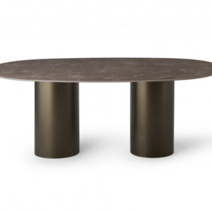 Οβάλ τραπέζι με βάση Queen - Art. 4475H-3